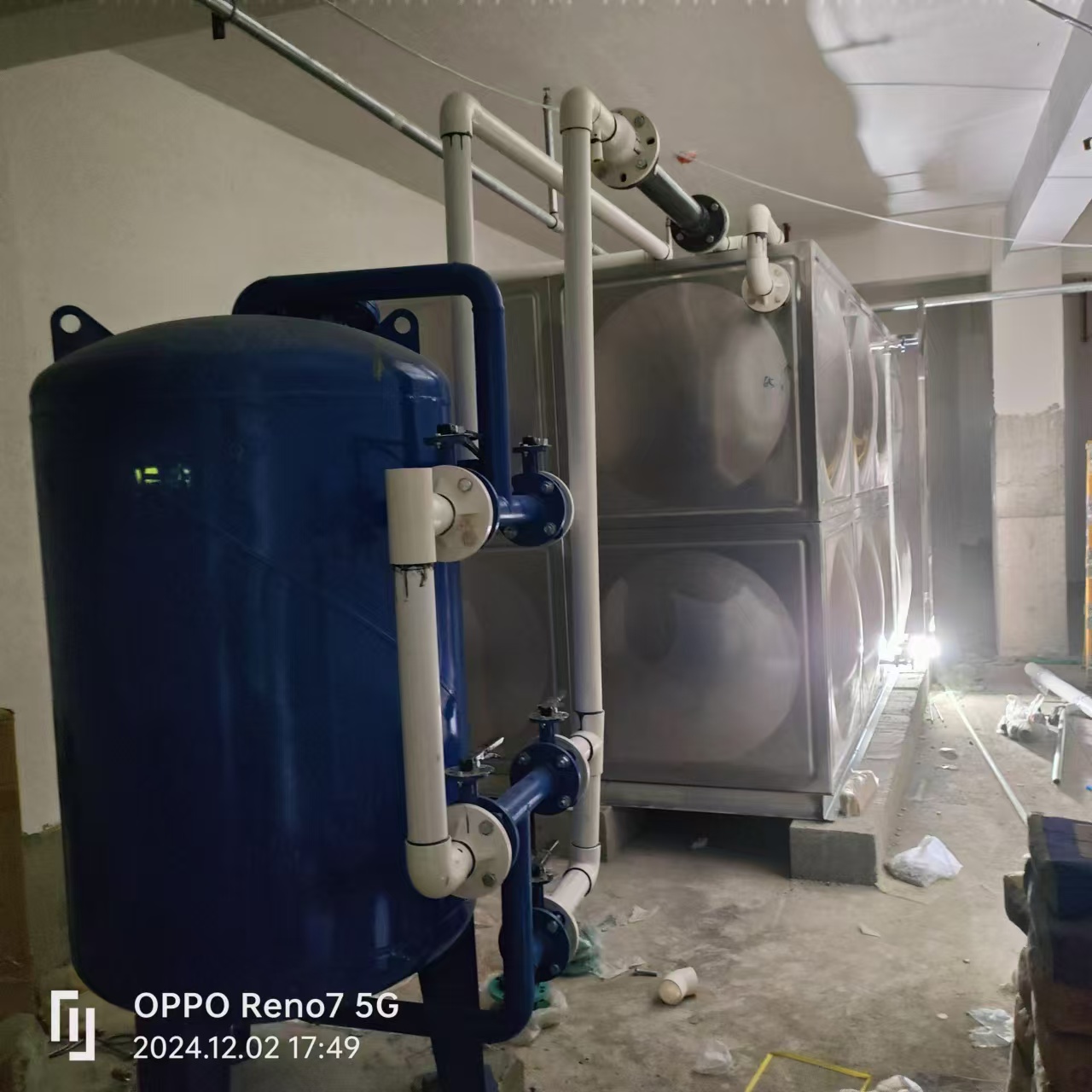 南京浦口區(qū)橋林老城片區(qū)地下雨水收集系統(tǒng)